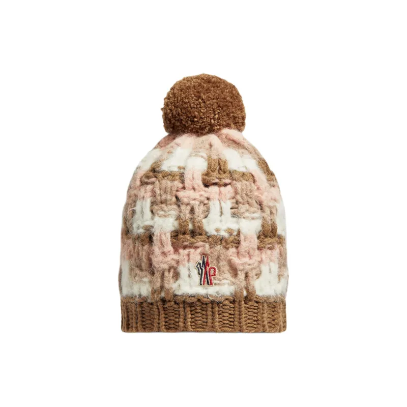 Moncler Polyamide Beanies Women's Brown-0