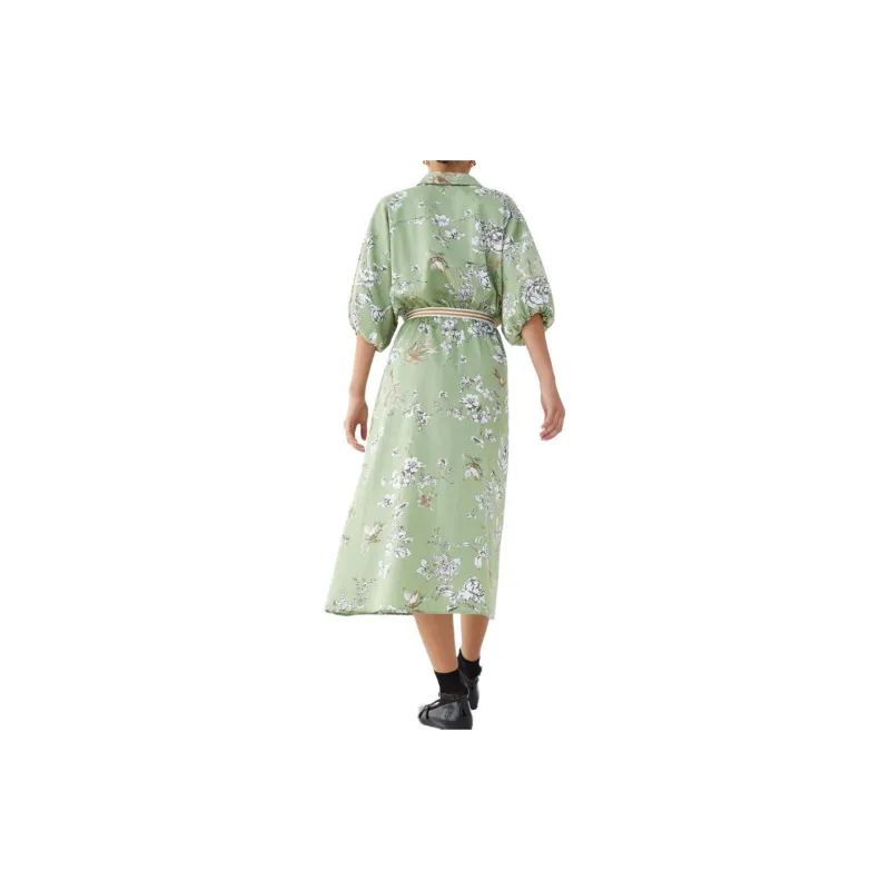 I BLUES SS24 Short Sleeved Dresses Women's Mint-3