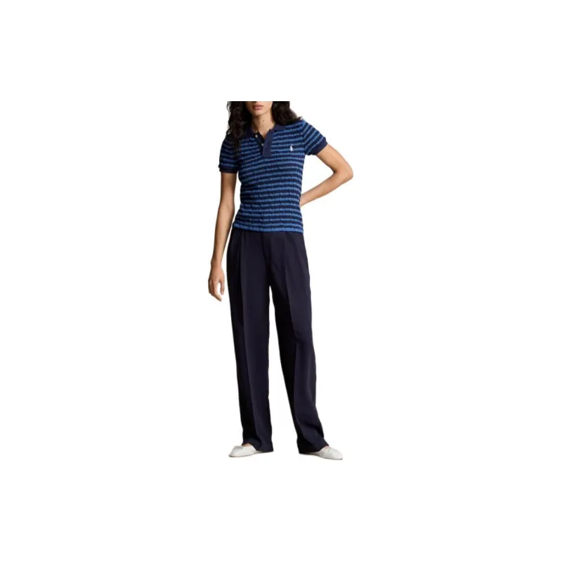 Polo Ralph Lauren Striped Cable knit Polo Shirt-1