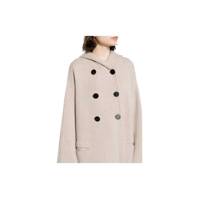 Lisa Yang SS24 Coats Women's Light Beige-4