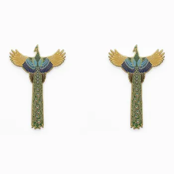 Daparo Yeung Enamel Zinc Alloy Brooches Unisex