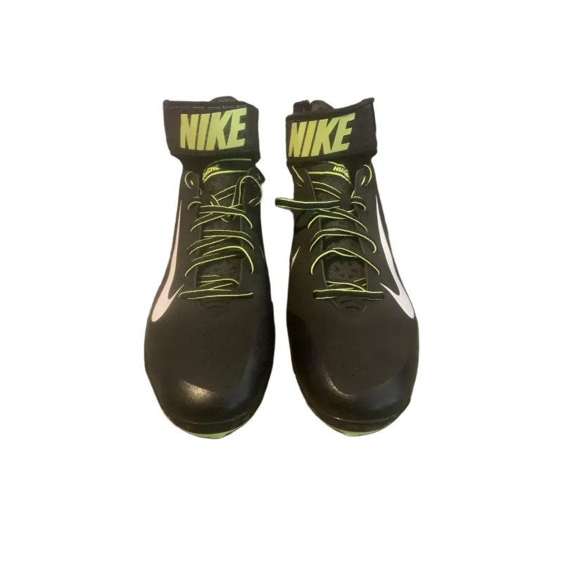 Nike Huarache Pro Mid Metal Black/White Volt-2