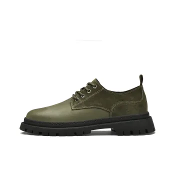 Abango Men's Casual Shoes Men Low Top Green, Black