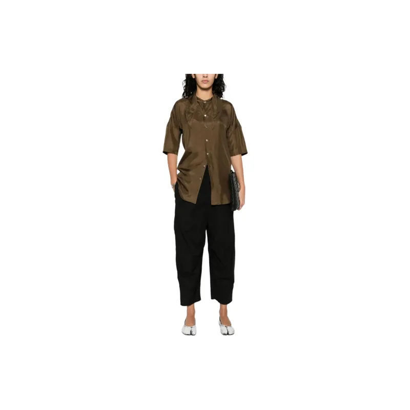 Lemaire Pussy Bow Short Sleeved Shirt-1