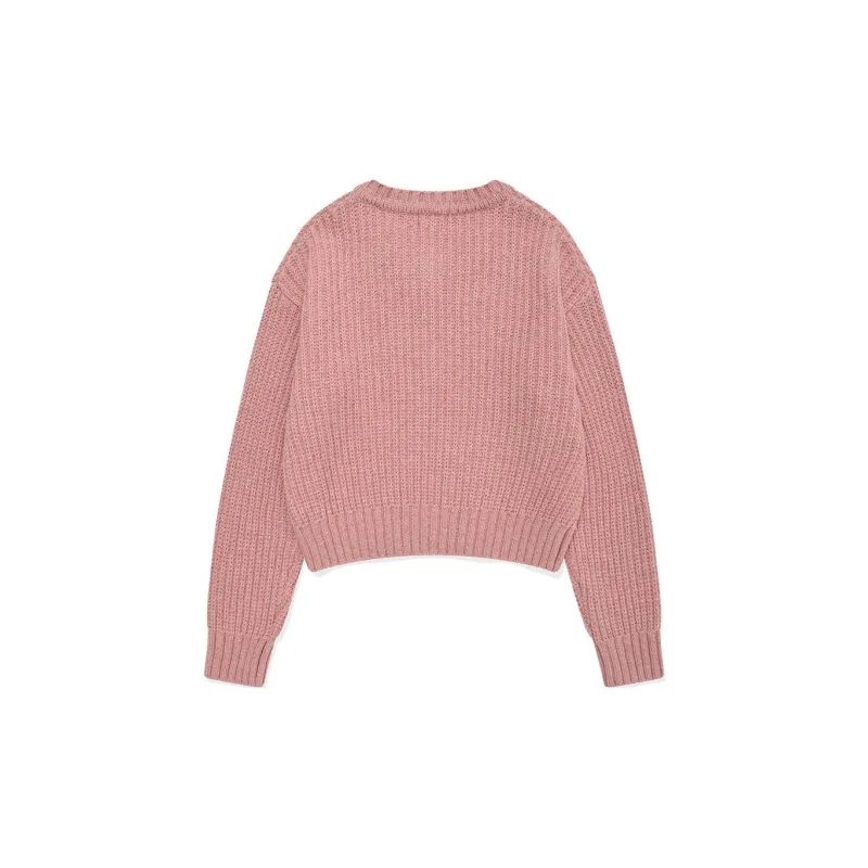 COVERNAT FW24 Sweater Women's Light Pink-1