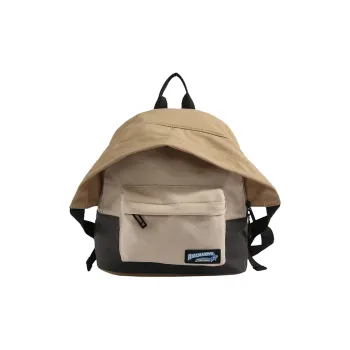 GEERDUN Nylon Backpack Women's Black/Khaki/Pink