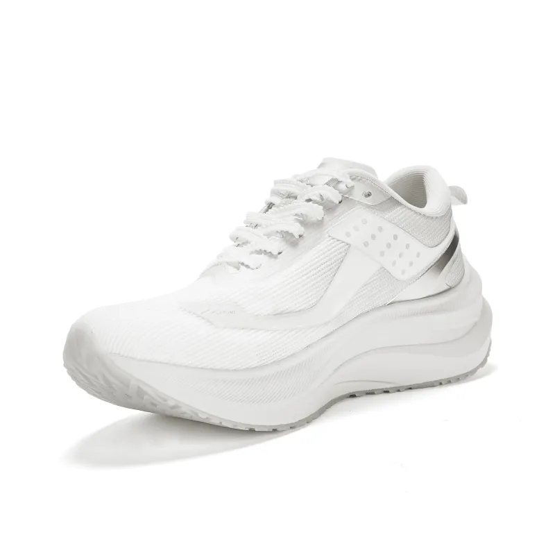 WEIMING Low Top Running Shoes Unisex Gravity White-1