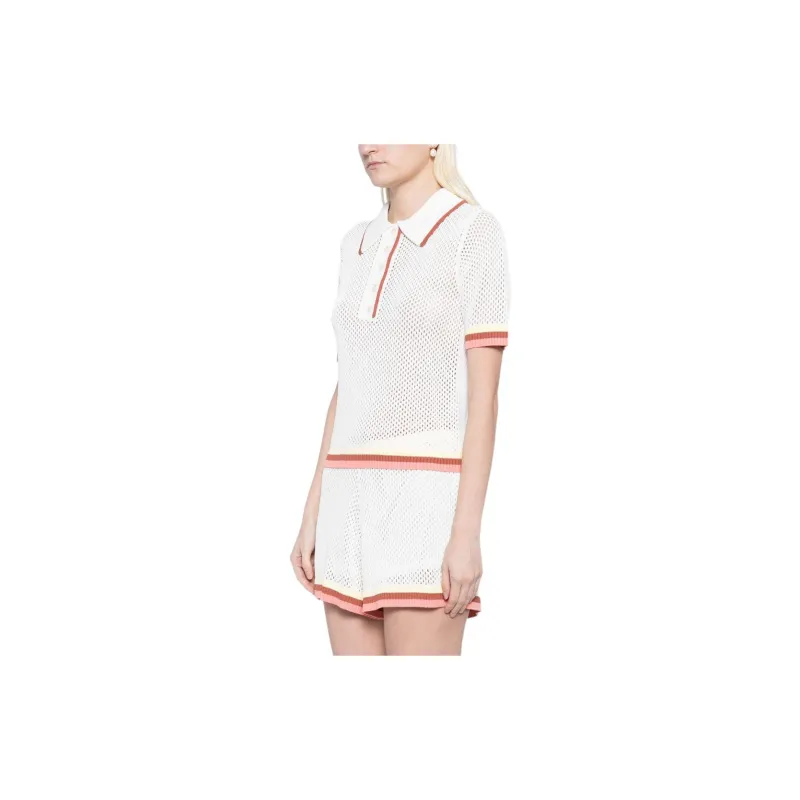 Zimmermann Crochet Polo Shirt-3