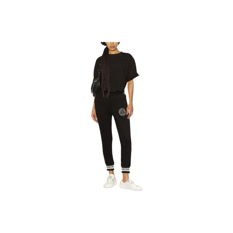 VERSACE JEANS COUTURE FW22 Sports Pants Women's Black-1