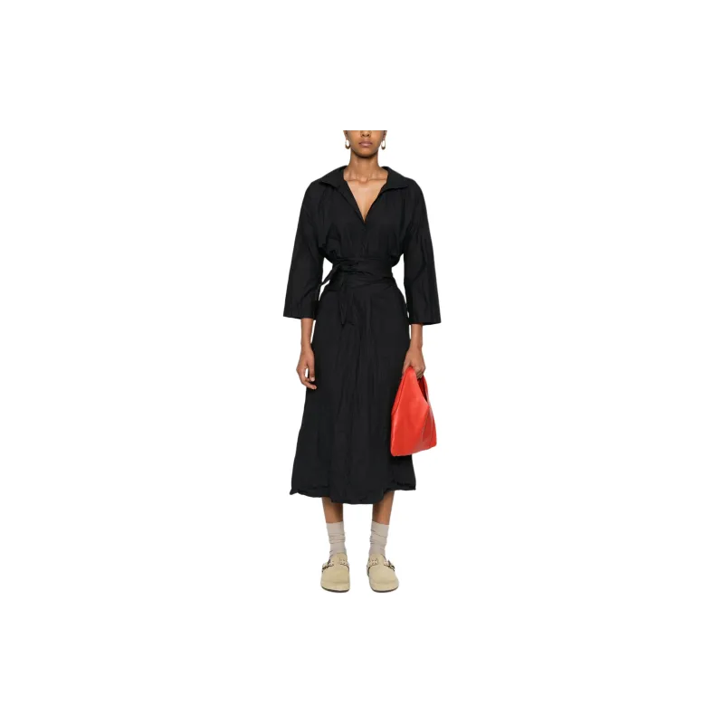 Daniela Gregis Belted Midi Dress-1