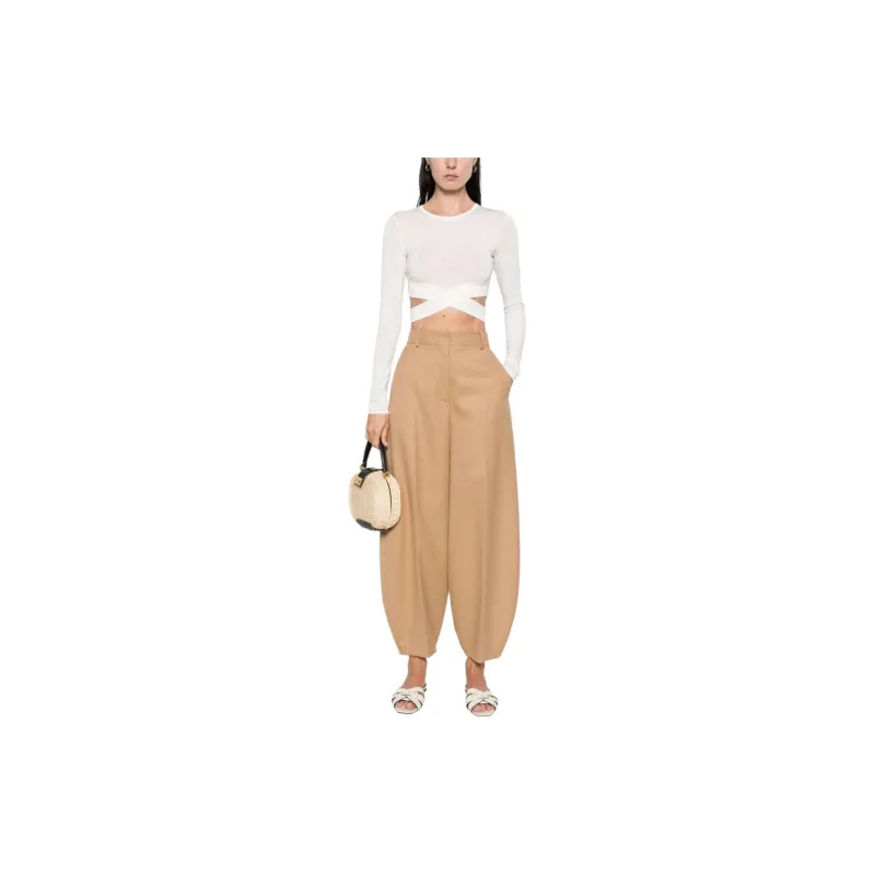 Elisabetta Franchi Cut out Cropped Sweater-1