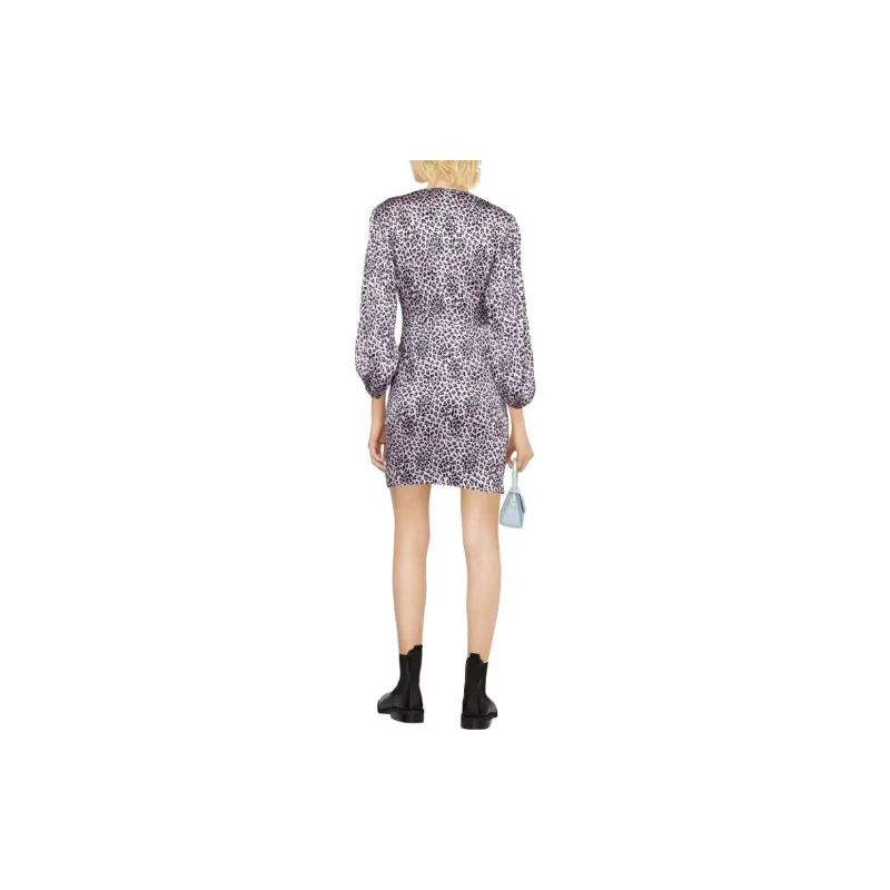 Maje Long Sleeved Dresses Women's Dark Violet-2