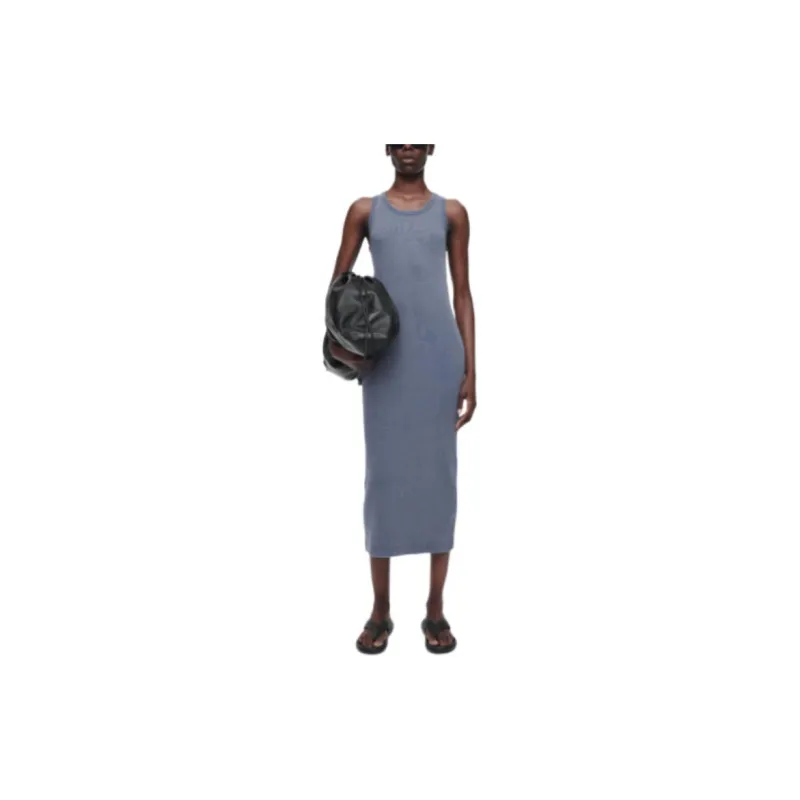 COS Sleeveless Dress Women's Blue-1