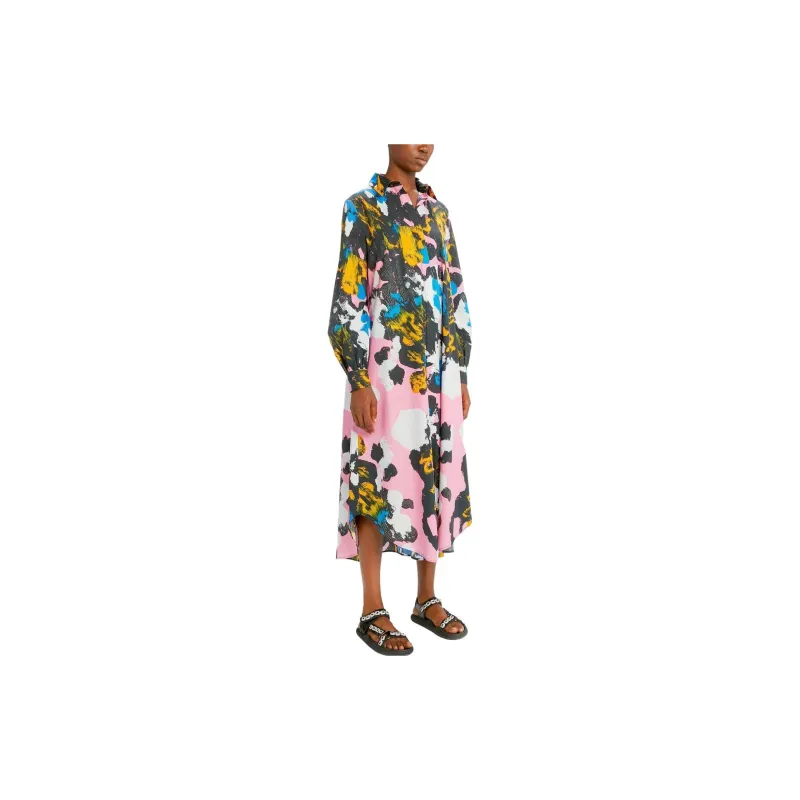 Christopher Kane Long-Sleeved Dresses Women's Camouflage-1