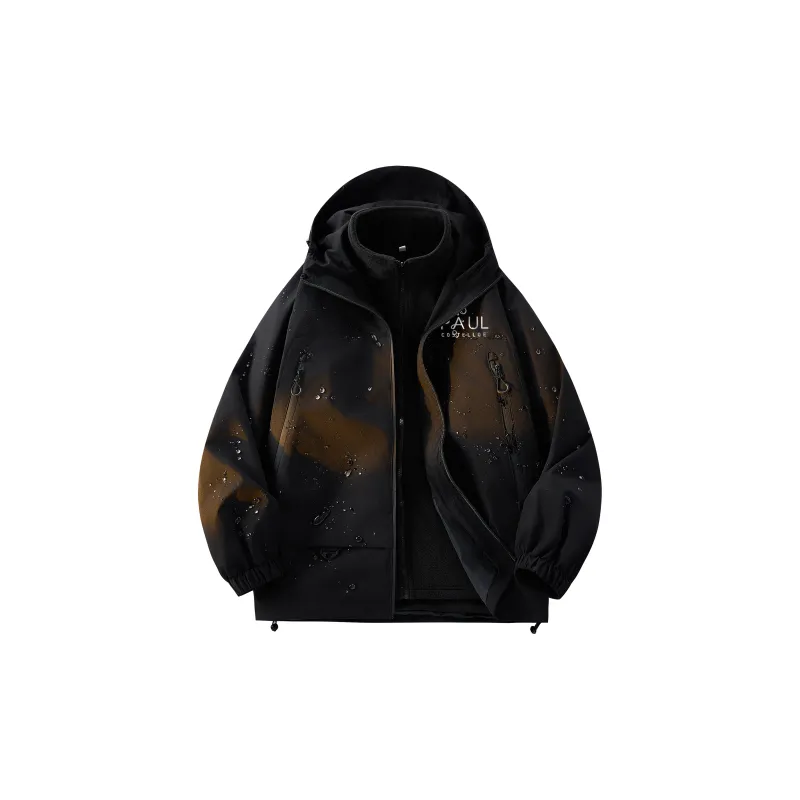 PAUL COSTELLOE Waterproof And Windproof To Keep Warm Windbreaker Jacket Unisex-1