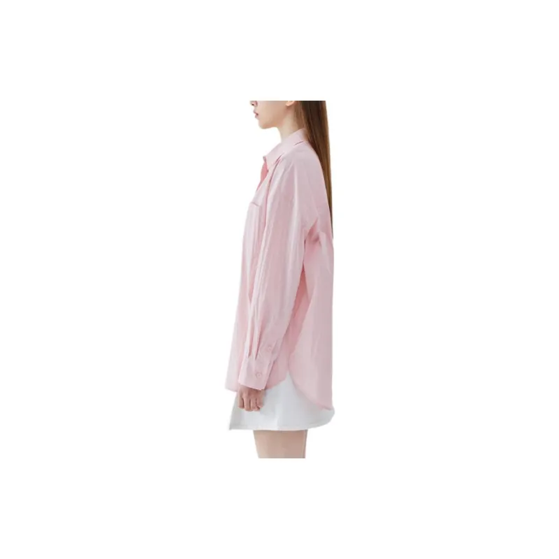 GUESS Shirts Women's Light Pink-4