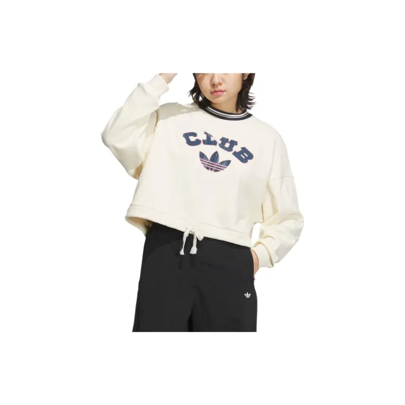 Adidas Originals FW24 Sweatshirt Women's Ivory-1