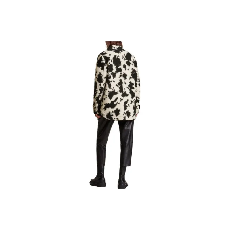 ALLSAINTS Coats Women's Black White-2