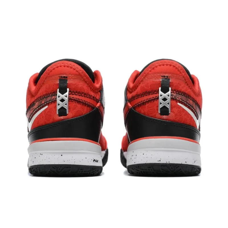 Nike LeBron 20 NXXT Gen Durable Breathable Low Top Basketball Shoes Men's Red Black-3