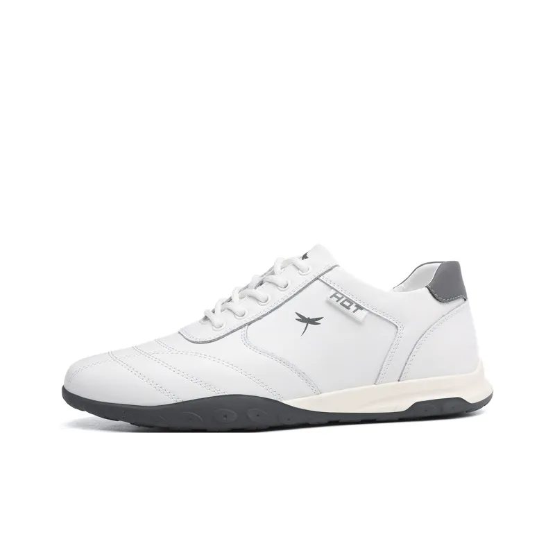 RED DRAGONFLY Golf Shoes Wear resistant And Lightweight Low Top Versatile White Sports Casual Shoes Men's-8