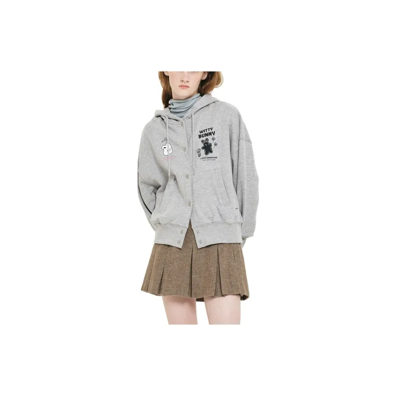 KIRSH Sweatshirts Women's Mixed Gray-1