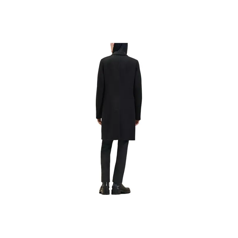 HERMES Coats Men Black-2