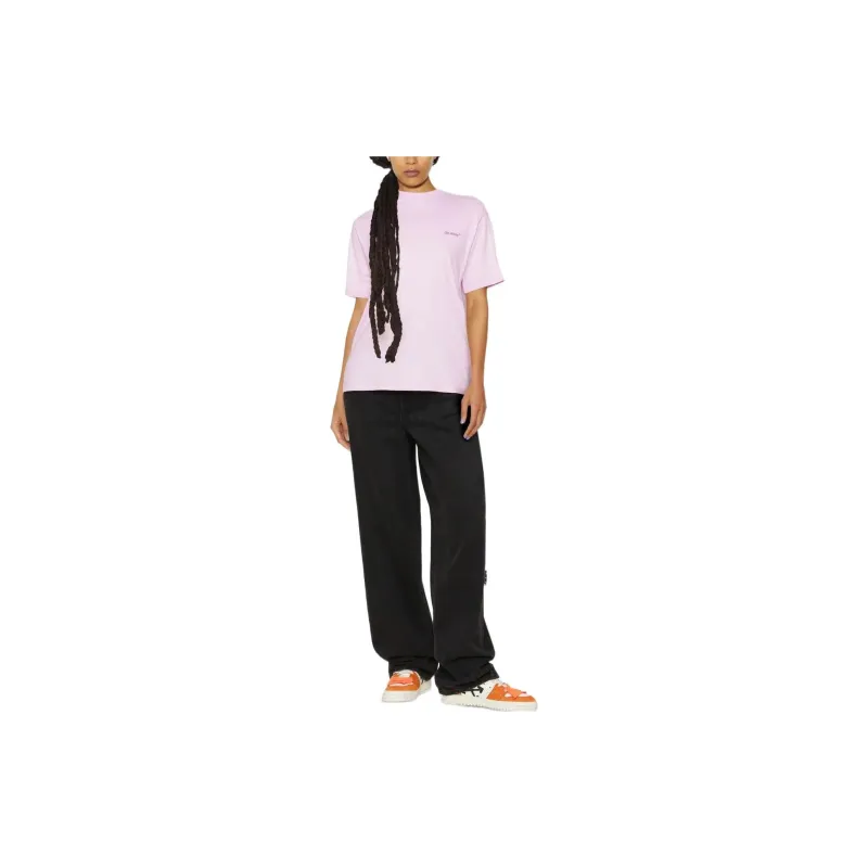 OFF WHITE SS22 T Shirts Women's Pink-1