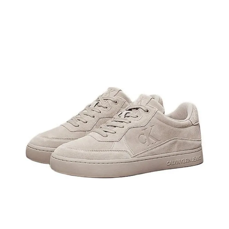 CKJ CALVIN KLEIN JEANS Low Top Skateboard Shoes Men's Umber-2