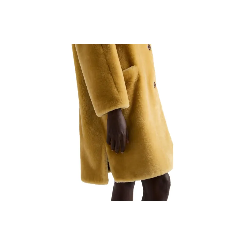 PRADA FW24 Coats Women's Yellow-3