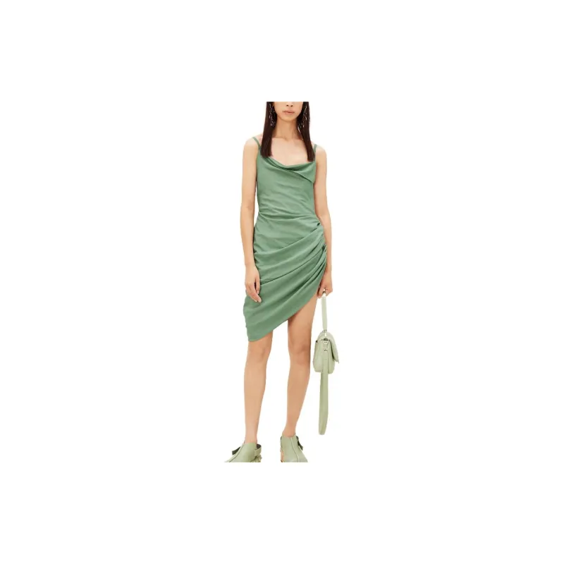 Jacquemus La Robe Saudade 'Khaki'-20