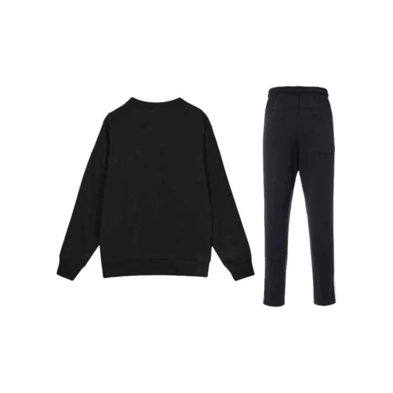 Adidas Sweatshirt Set Unisex Black-1