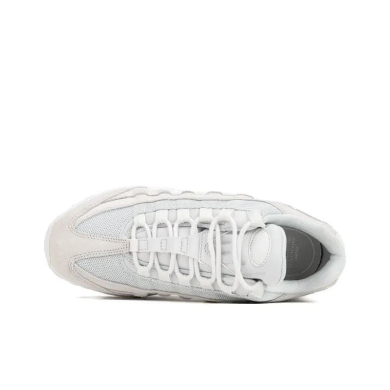 Nike Air Max 95 Premium Platinum White Women's-4