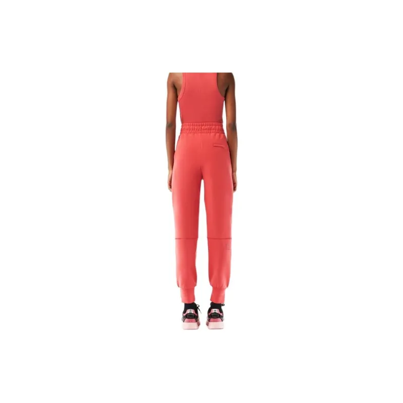 LACOSTE Knitted Sports Pants Women's Sera Red-2