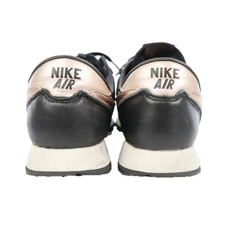 Nike Air Pegasus 83 Premium Quilted Black Metallic Rose Gold Women's-4