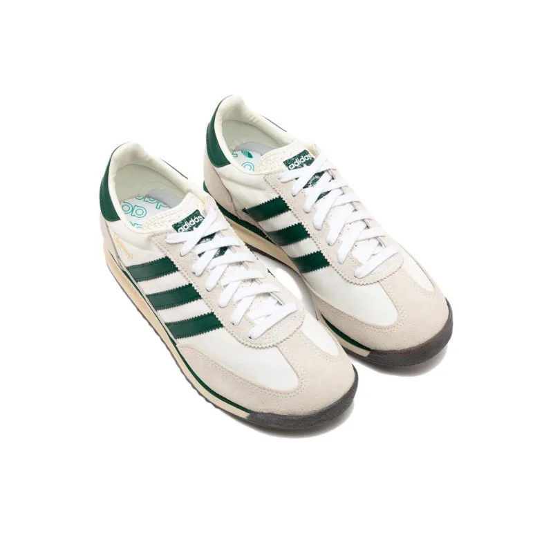 Adidas Sl 72 Rs Cloud White Collegiate Green-3