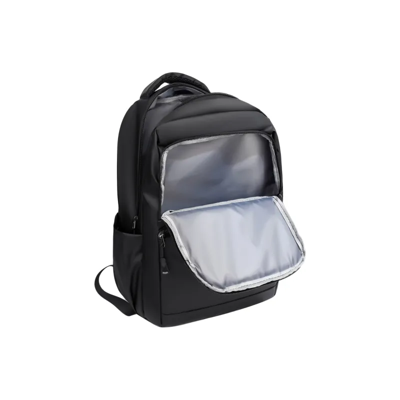 MingLu Oxford Backpack Regular Unisex Gray/Black-5