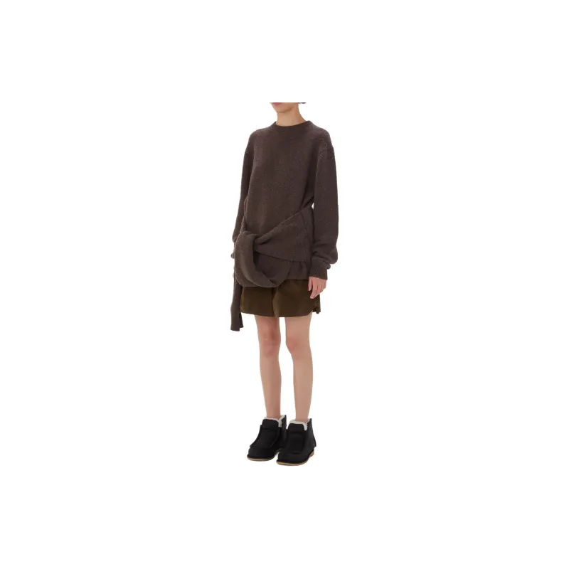 JW Anderson Draped Tie Front Jumper-3