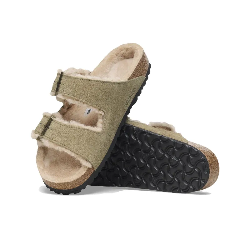 Birkenstock Arizona Shearling Sandals-4