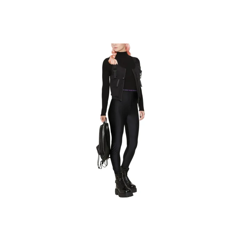 VERSACE JEANS COUTURE Leggings Women's Black-1
