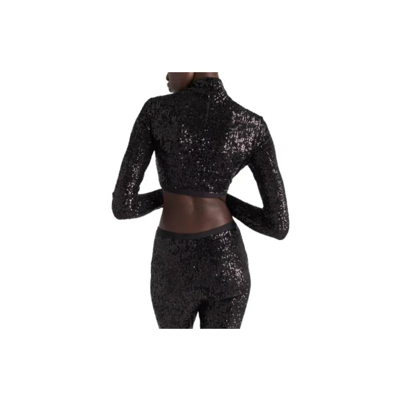 PRADA Sequinned Cropped Top-2