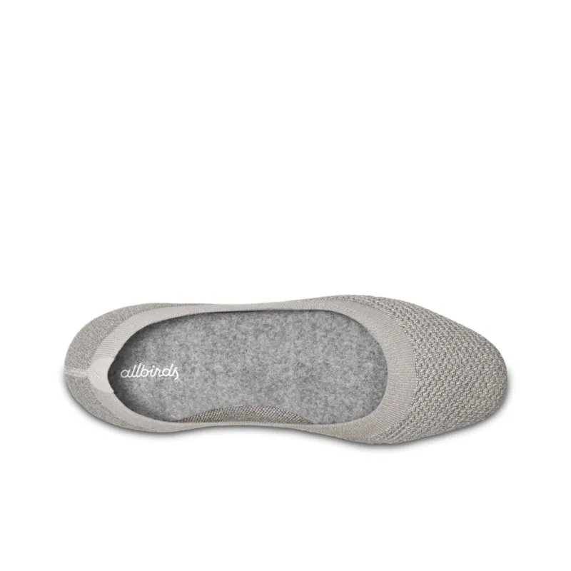 Allbirds Tree Breezers Anti-Slip Wear-Resistant Low-Top Sports Casual Shoes Women's Mist Gray-3