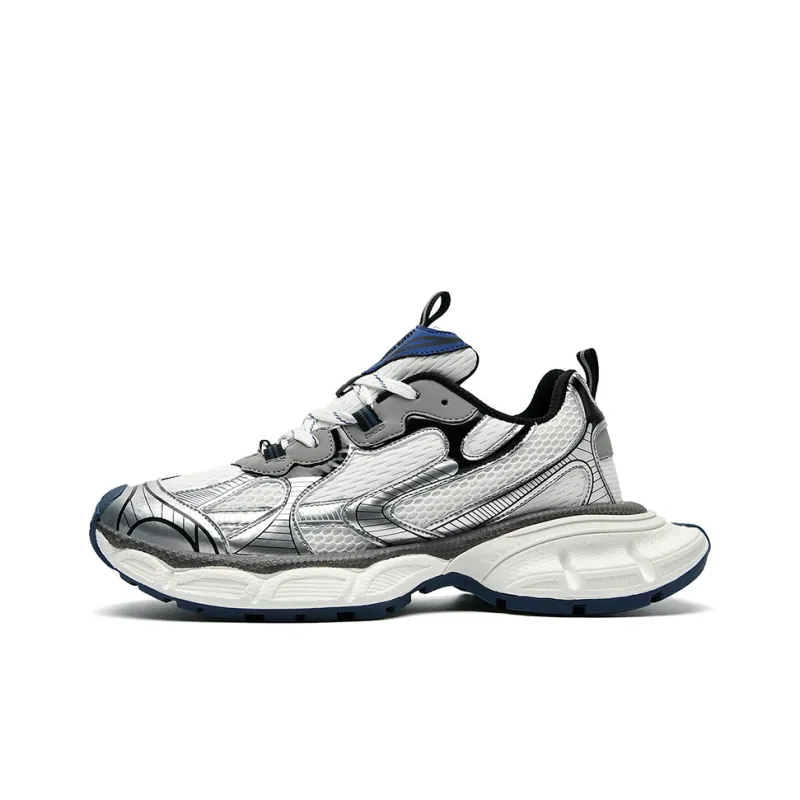 Legaco Chicken Cushioning Breathable Height Increasing Low-Top Chunky Sneakers Unisex-1