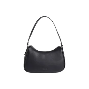 CALVIN KLEIN Artificial Leather Shoulder Bag Women's Black