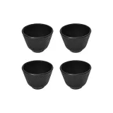 Xiding-60ML Cast Iron Cup (4 Pack)