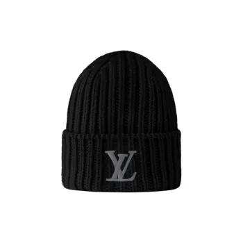 LOUIS VUITTON Wool Beanies Men's White/Black