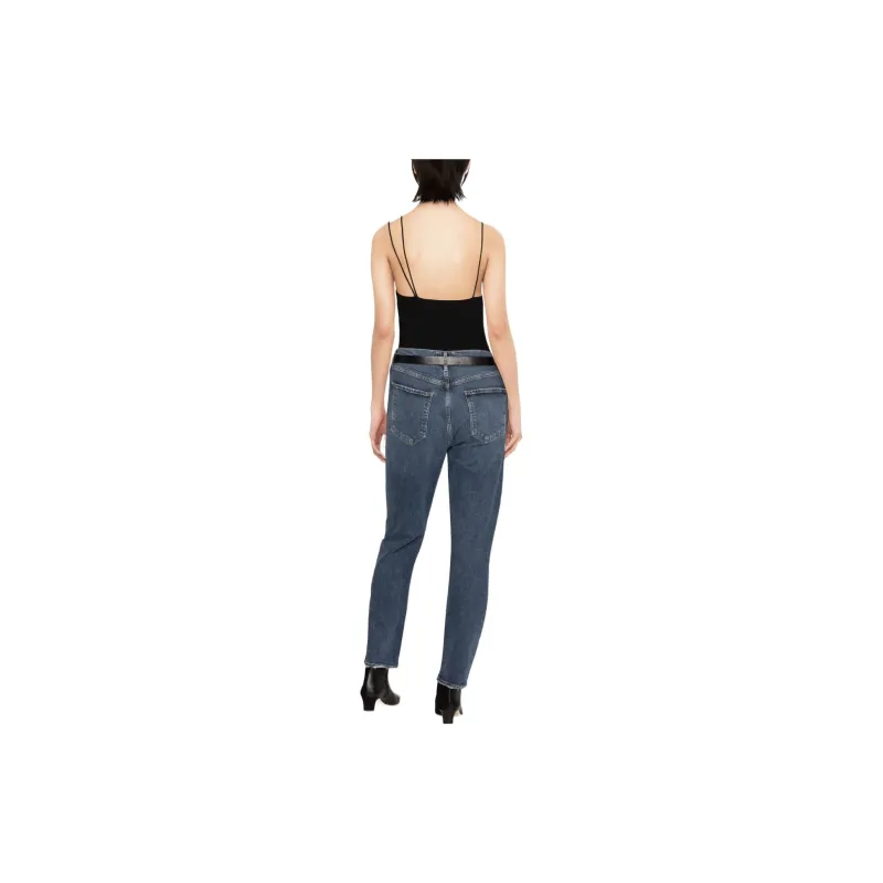 AGOLDE High Rise Slim-Fit Jeans-2