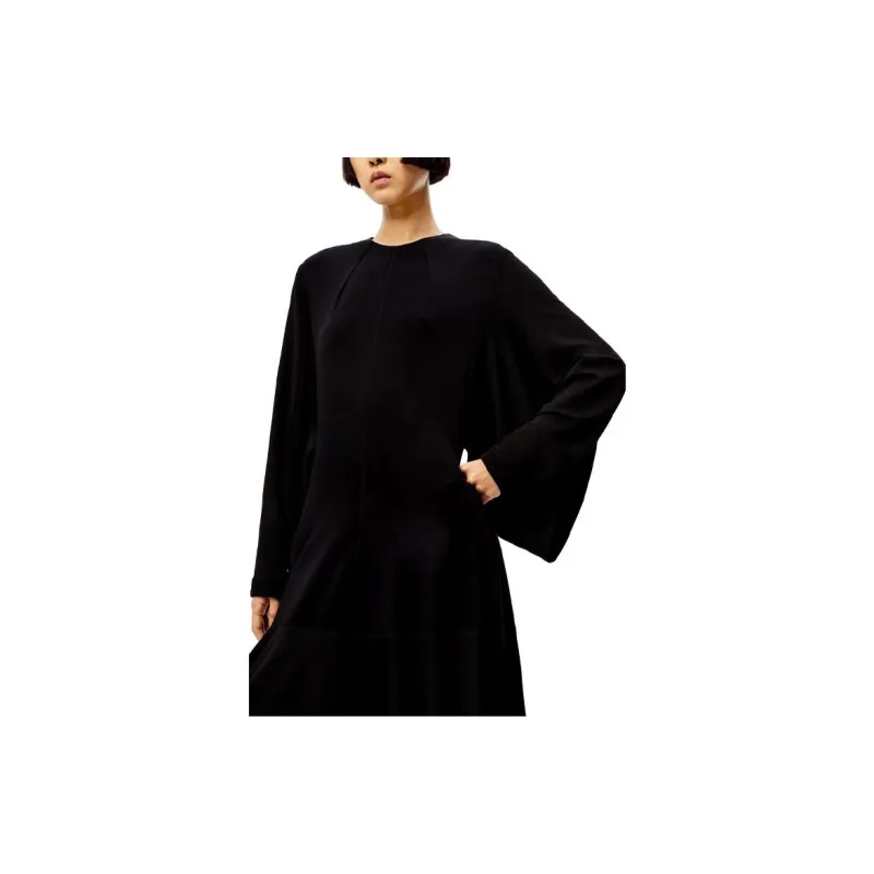 LOEWE Long Sleeved Dresses Women's Black-3