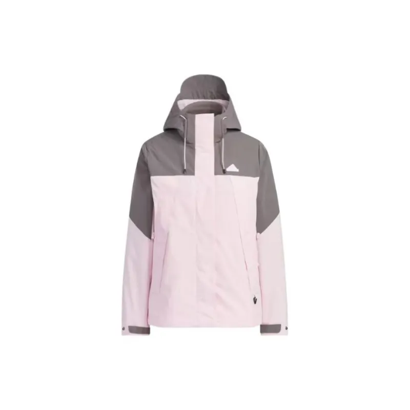 Adidas CITY ESCAPE Jackets Coats Women's Clear Pink-1