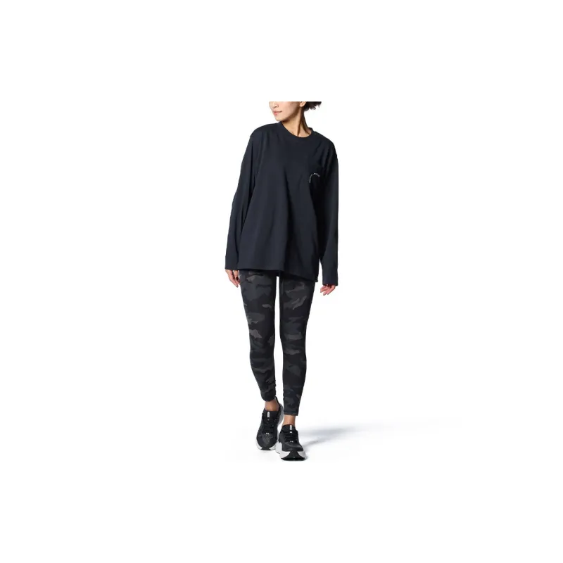 Under Armour Drop Shoulder Sleeve T Shirt Women's Black-2