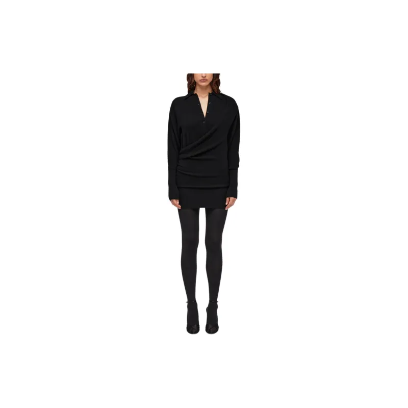 Ferragamo Knitted Polo Dress-1